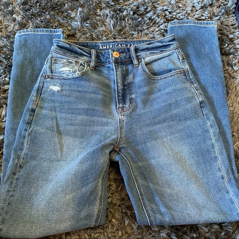 American Eagle High Rise Skinny Jeans
